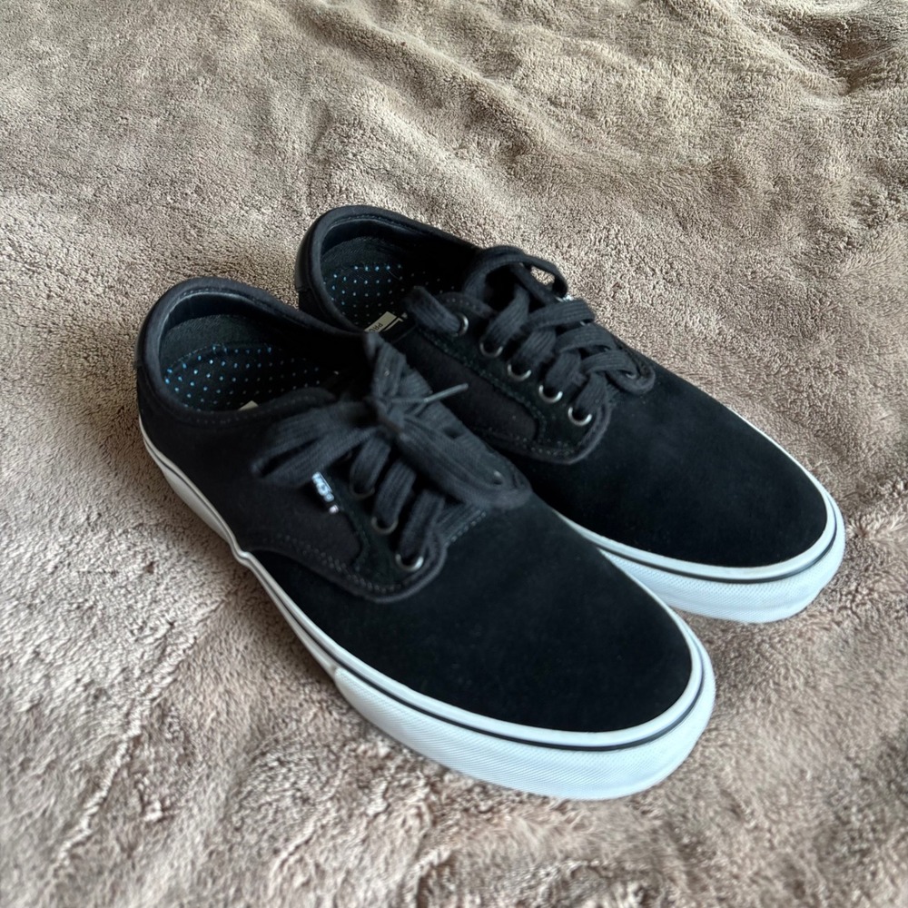 Vans Chima Ferguson Pro Black White Skate Shoes Sneakers Mens 6.5 Women 8